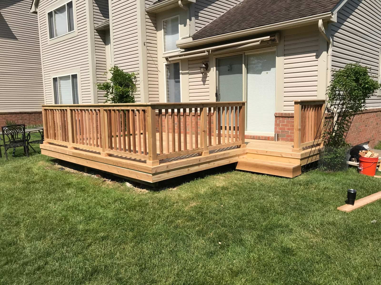 Cedar Deck Repair — After