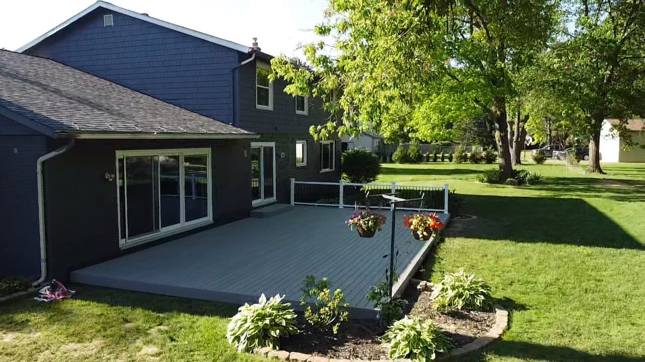 Commerce Pond Deck — After