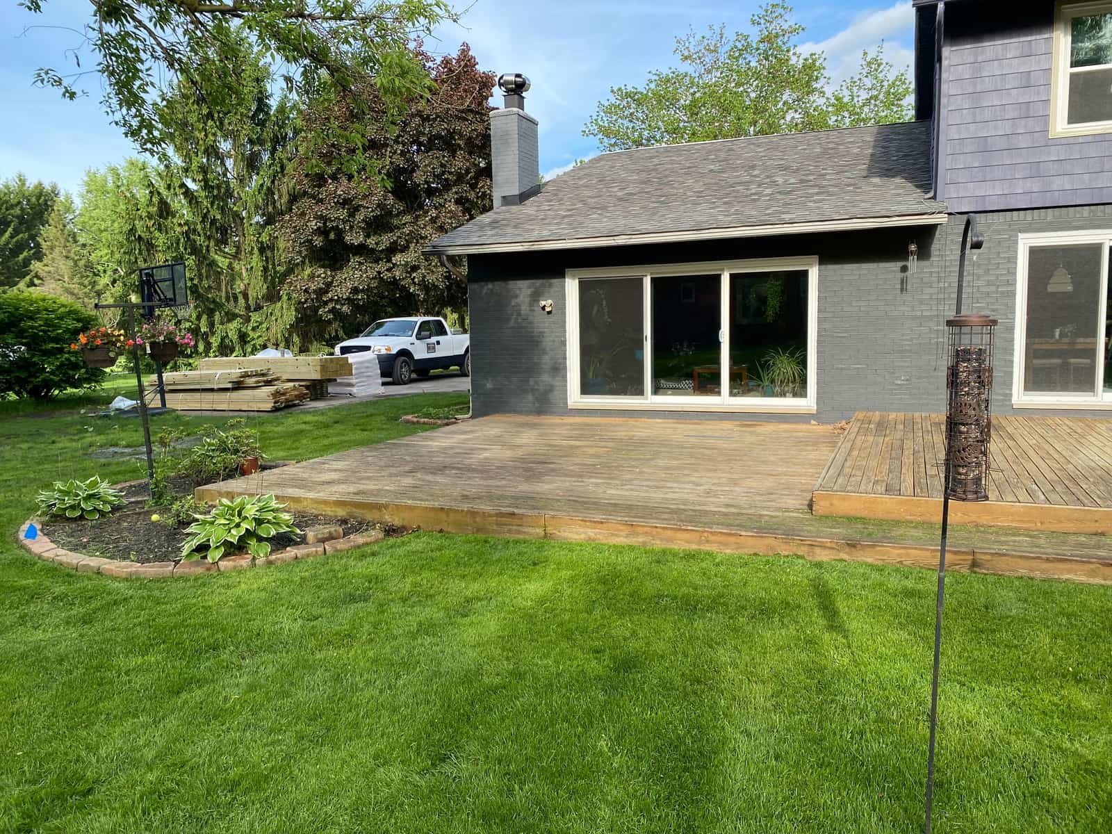 Commerce Pond Deck — Before