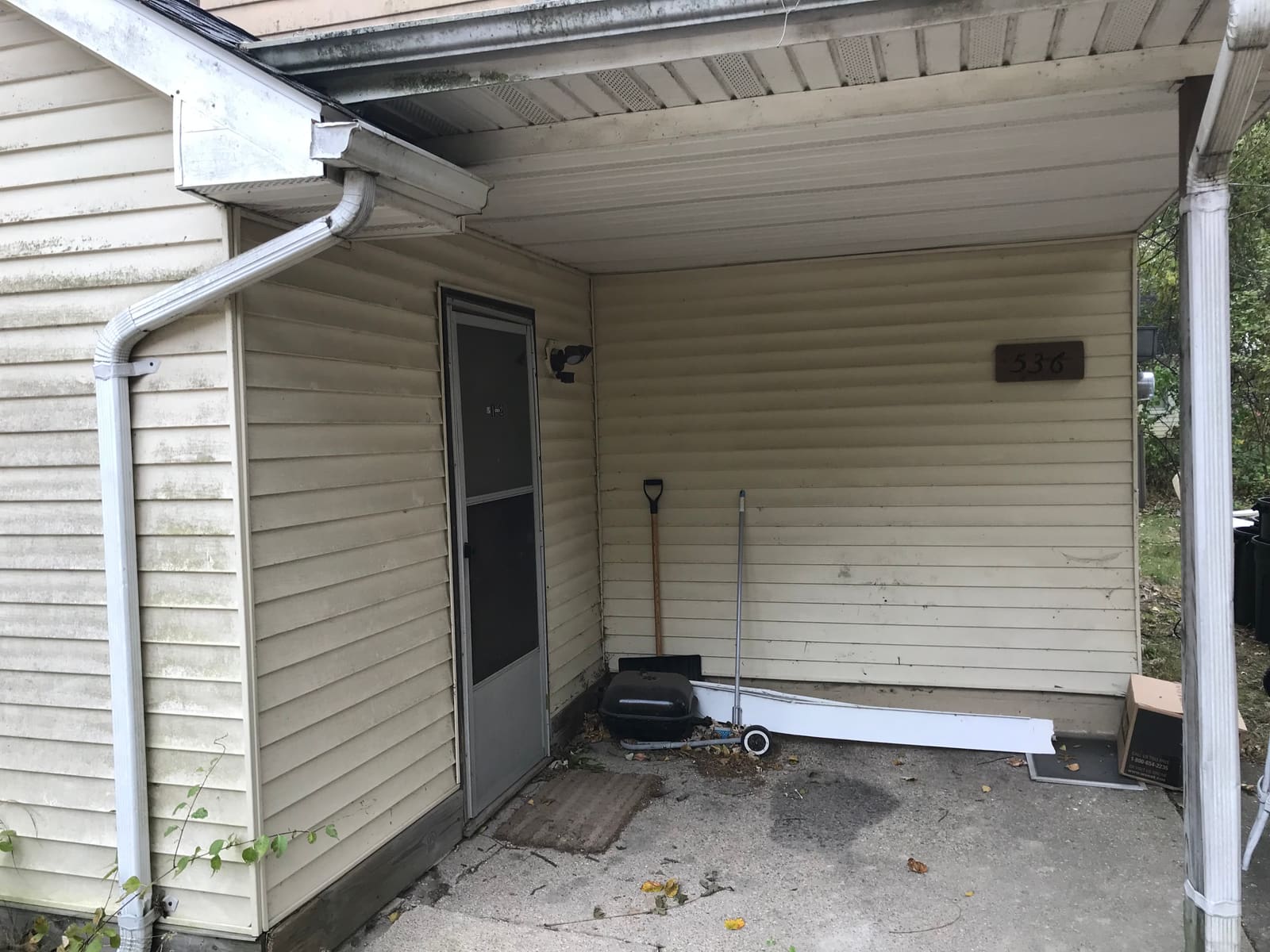 Howell Siding — Before